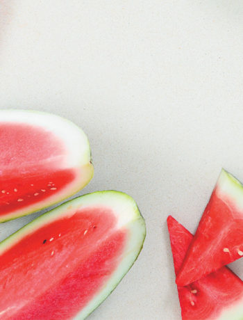 A summery watermelon salad recipe