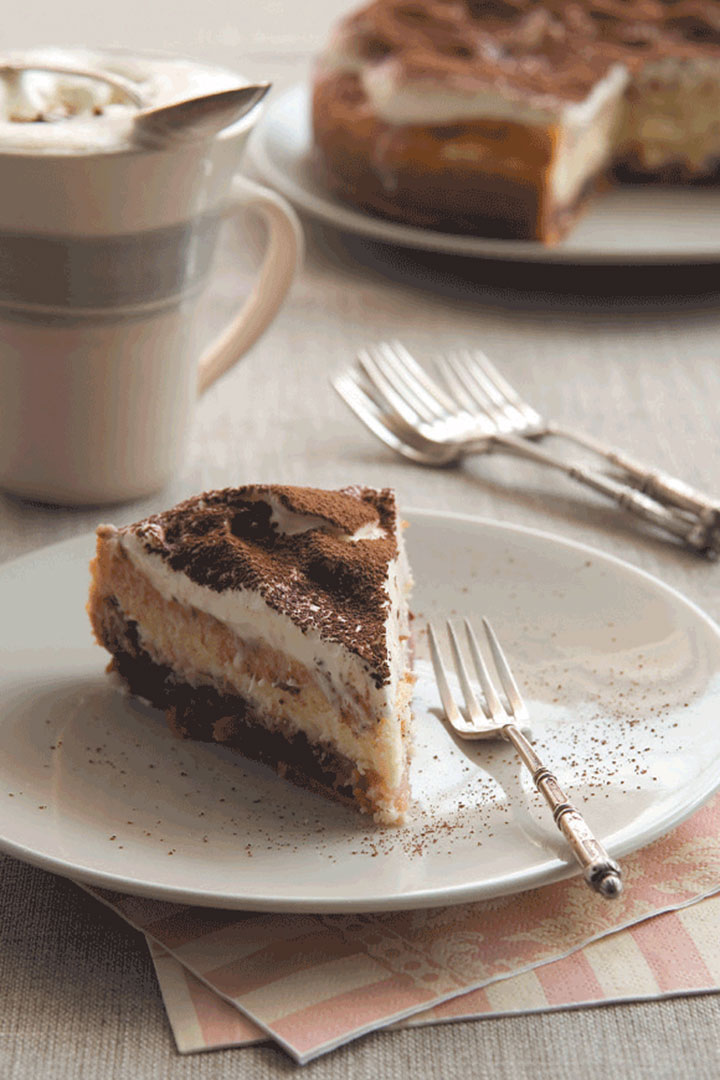 Baked double chocolate cheesecake recipe