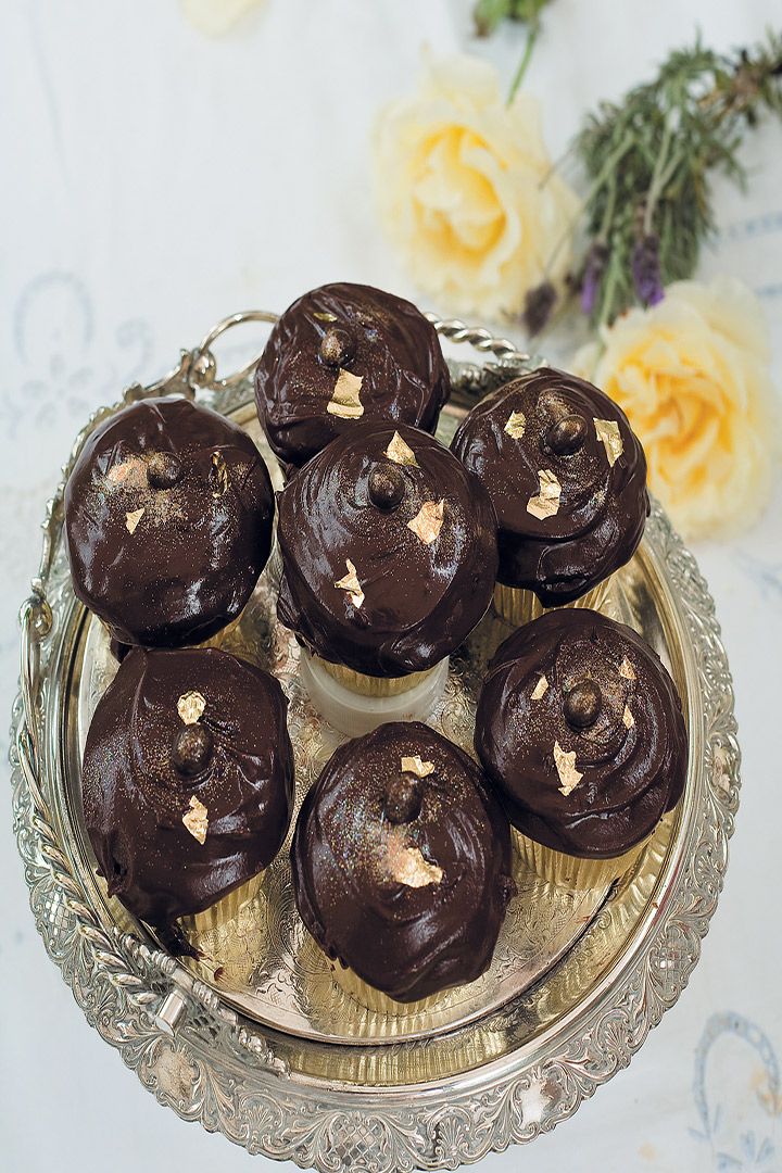 Chocolate ganache cupcakes recipe