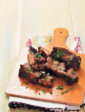 Sweet and spicy spare ribs recipe