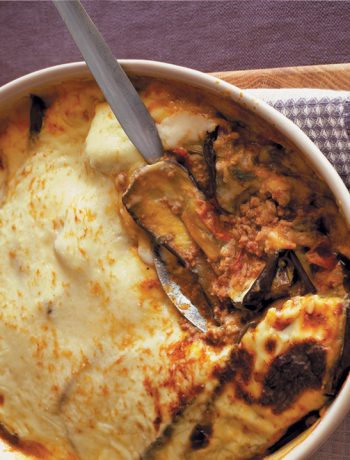 Organic Karoo lamb moussaka