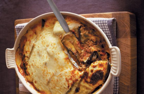 Organic Karoo lamb moussaka