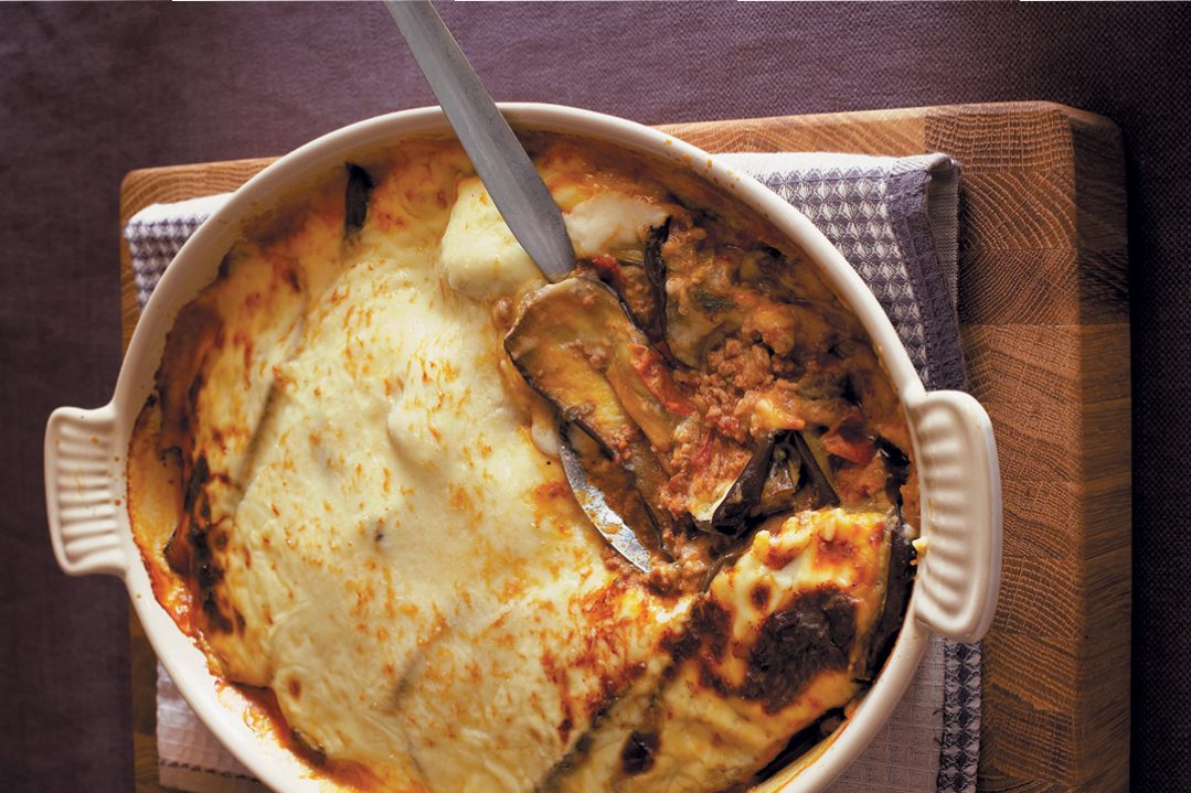 Organic Karoo lamb moussaka