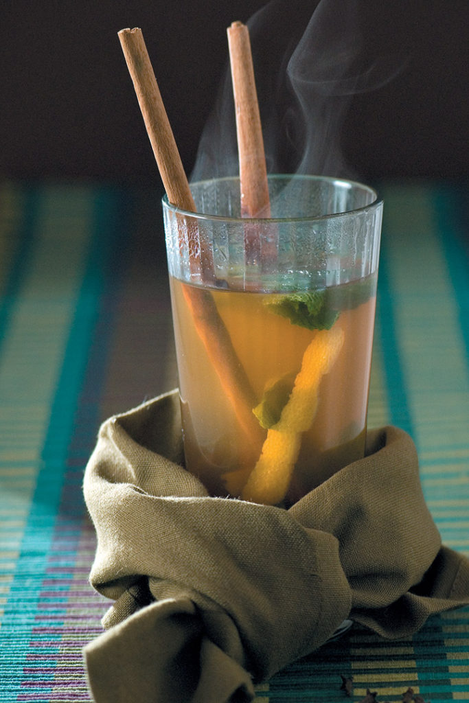 Hot and spicy winter toddy recipe