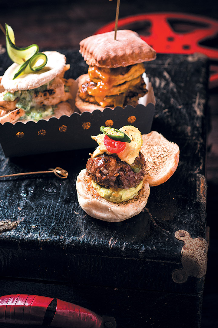 Mini burgers, done three ways recipes