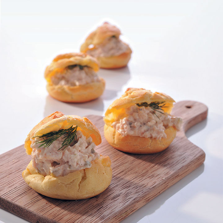 How to make the perfect choux pastry with chicken mayo filling