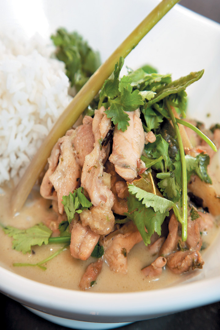 Thai green curry recipe