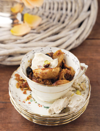 Crunchy apple granola dessert recipe