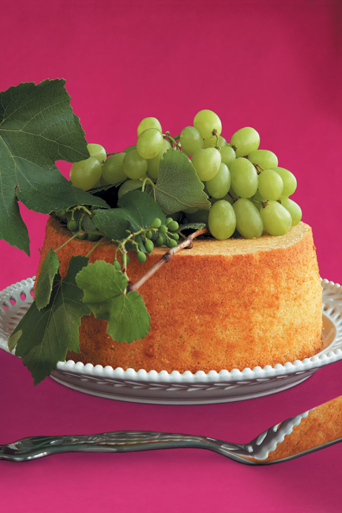 Grape chiffon cake recipe