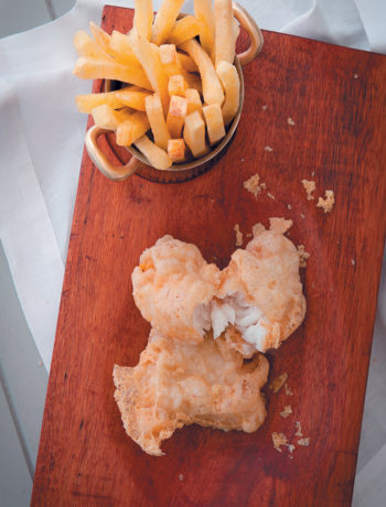 Traditional battered fish and chips recipe