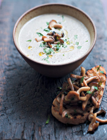 Creamy mushroom soup recipe