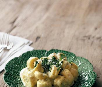 Three-cheese gnocchi recipe