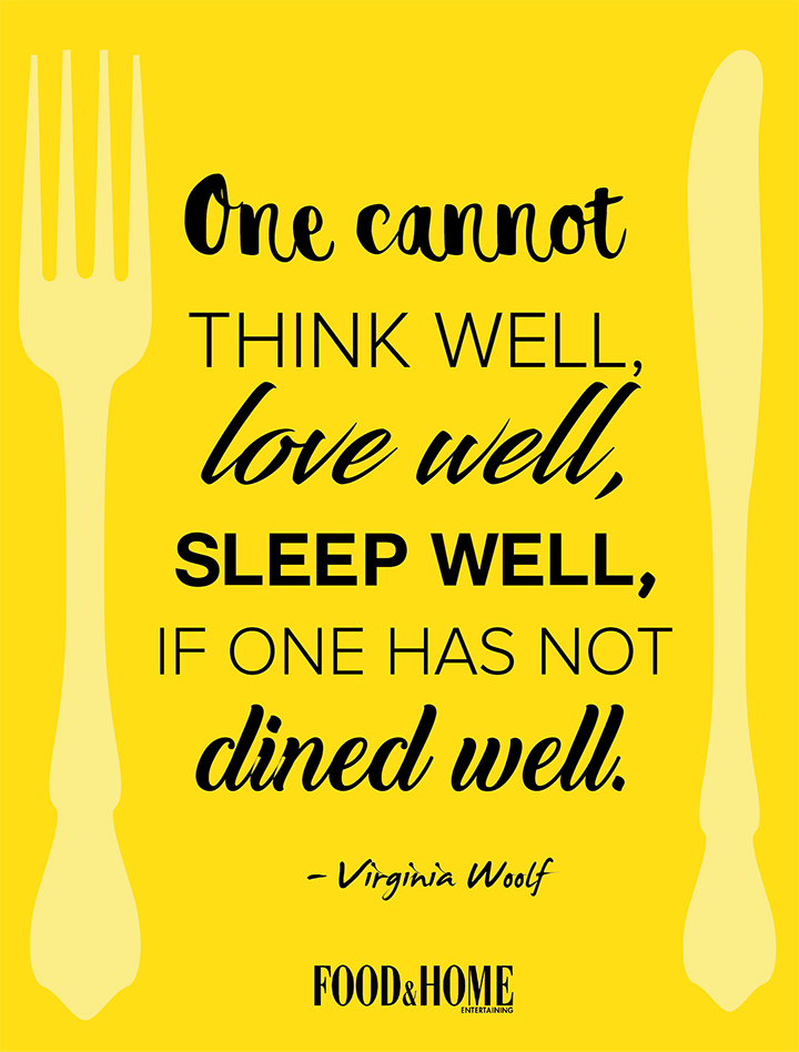 The Best Collection of Food Quotes and Sayings - Food ...