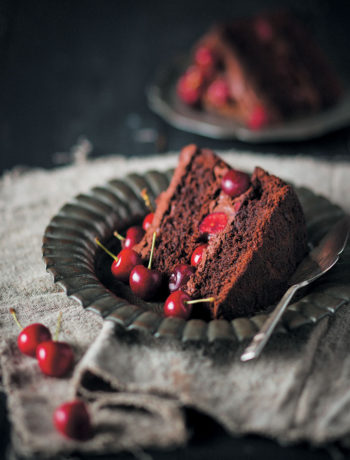 Chocolate cherry cake recipe