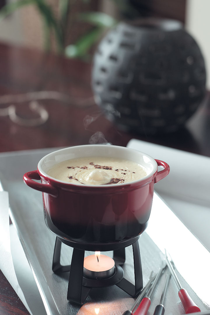 Classic cheese fondue recipe