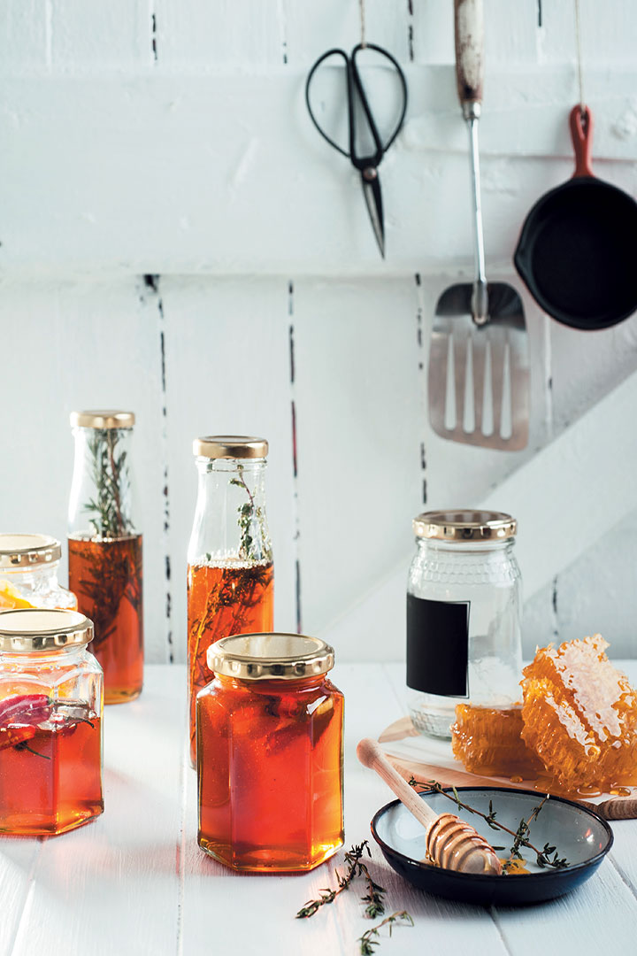 Flavoured honey recipe