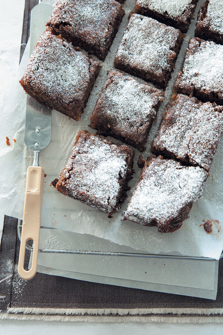 Ginger and almond slices recipe