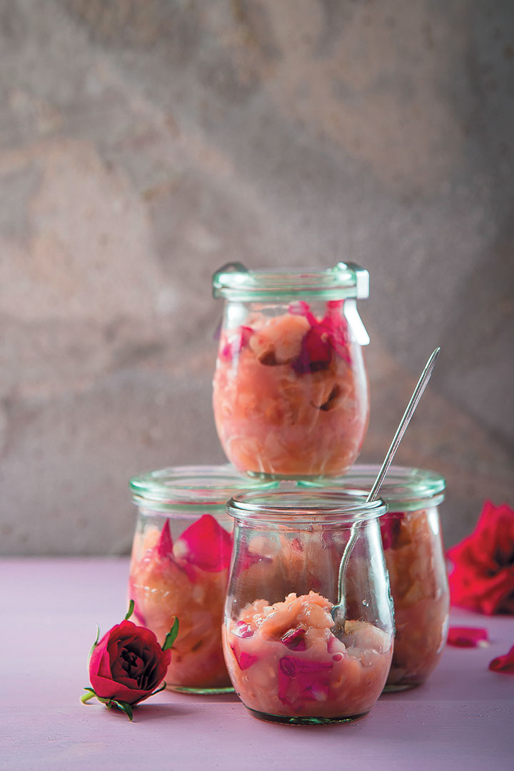 Litchi and rose jam recipe