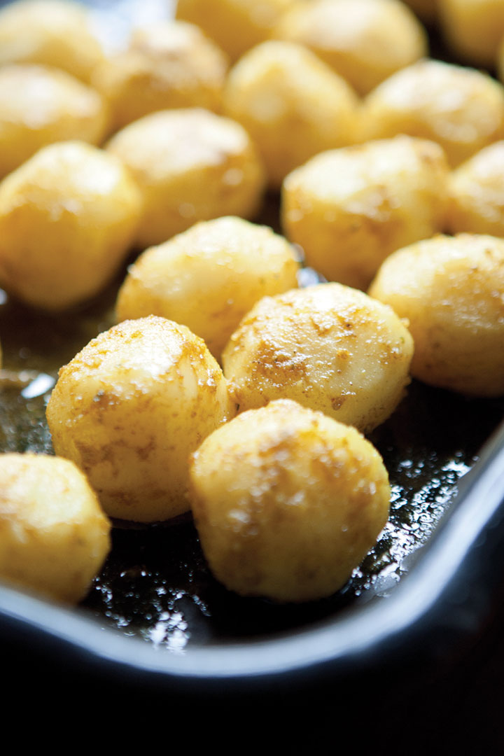 Mini roast potatoes with cumin recipe