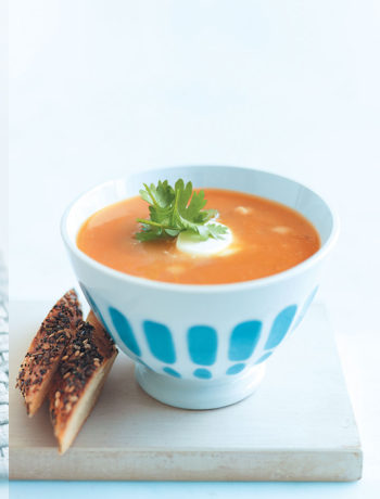 Red curry sweet potato soup recipe