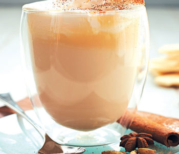 Spiced white hot chocolate recipe