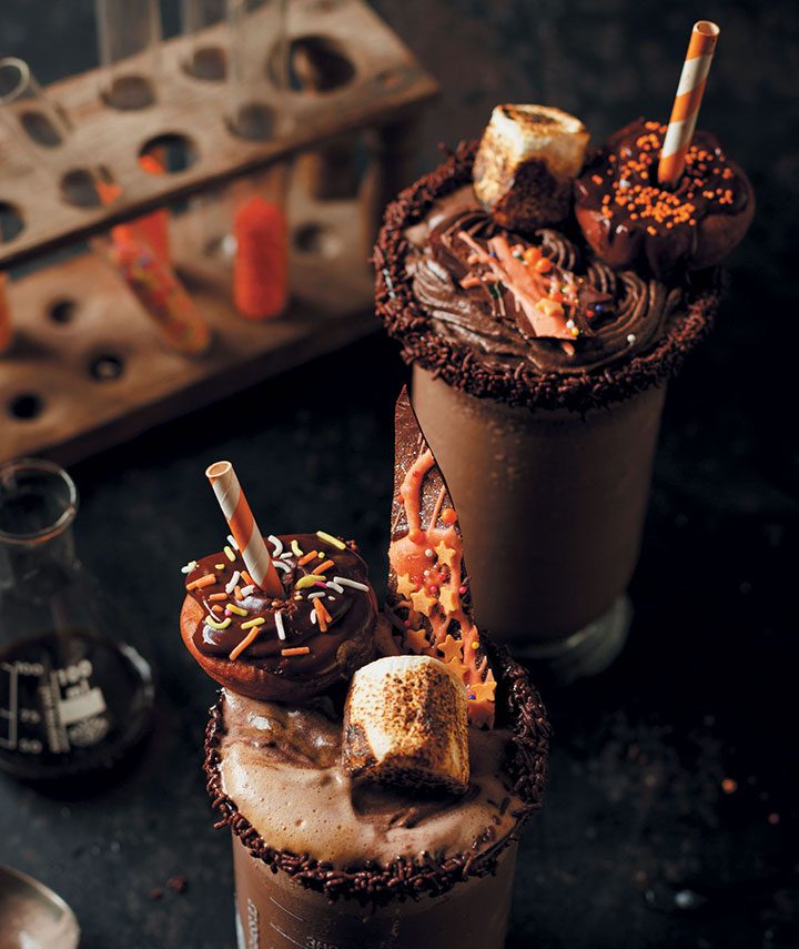 death by chocolate milkshakes