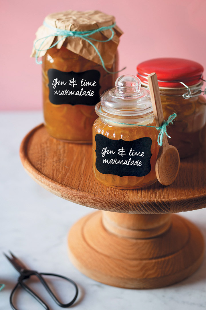 Gin and lime marmalade recipe