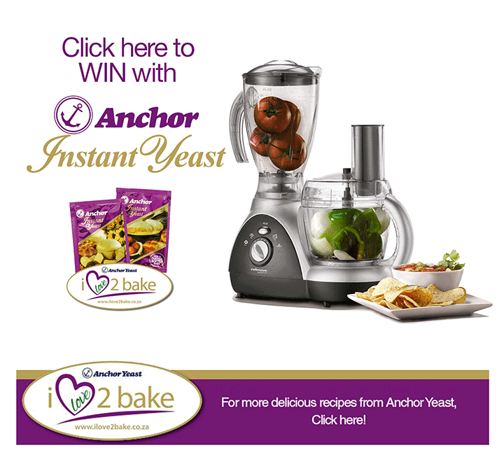 Win a Mellerware 3-in-1 Food Processor with Juicer - Anchor Yeast
