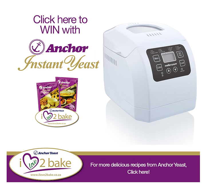 Win a Mellerware Breadmaker 600W with Anchor Yeast