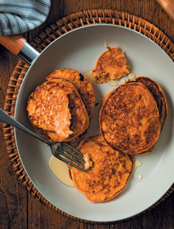 Sweet potato pancakes recipe