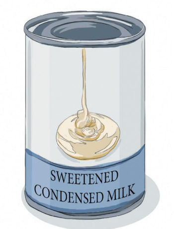 Sweetened condensed milk