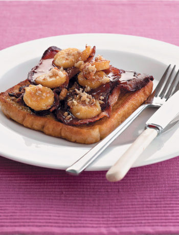This quick and easy French toast with all the trimmings is a quick, no-fuss breakfast that, with a few extra ingredients, is bound to impress.