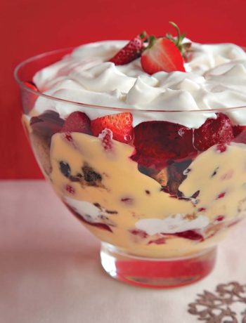 Quick and easy Christmas trifle