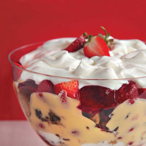 quick and easy christmas trifle