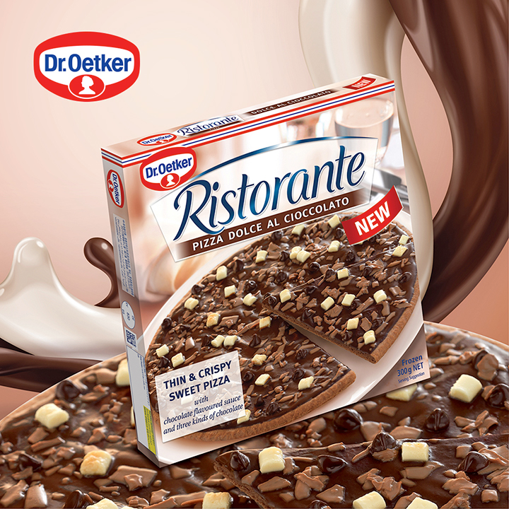 Dr. Oetker’s restaurant quality chocolate pizza
