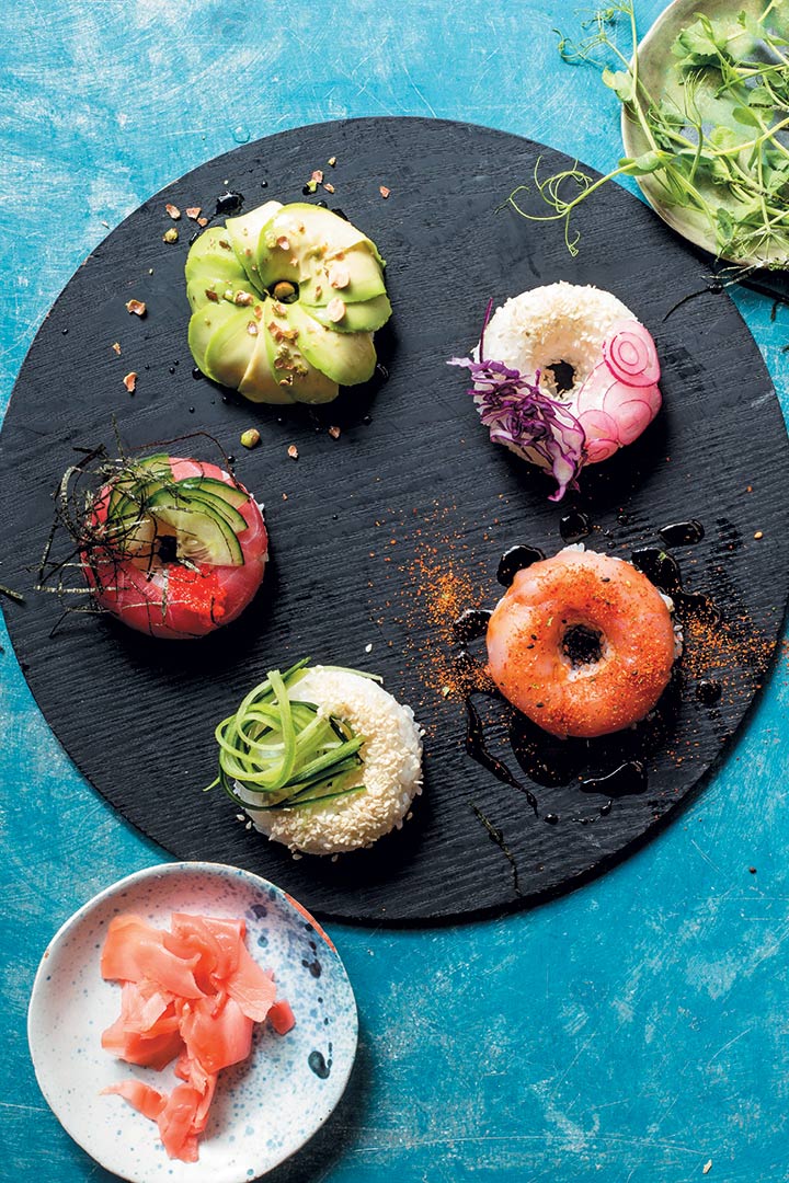 How to make sushi donuts