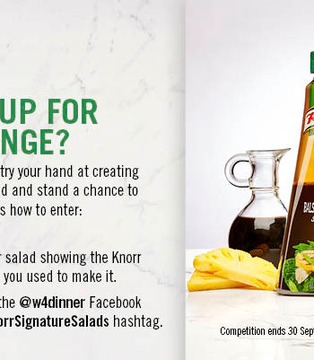 Knorr Signature Salads: Prawn, orange and radish salad