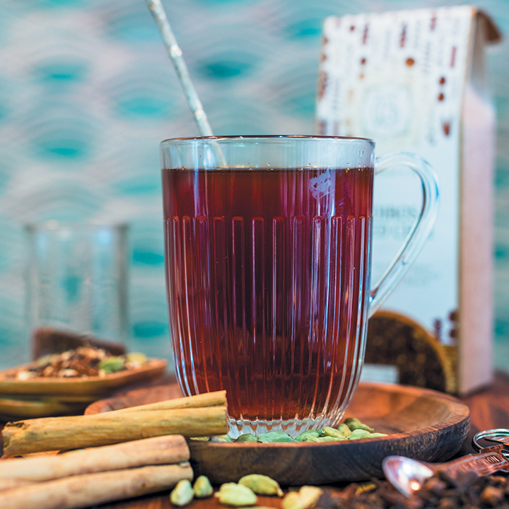 Rooibos spiced chai mulled cider