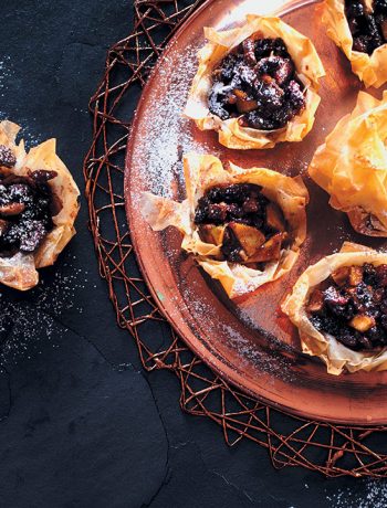 Filo pastry mince pies