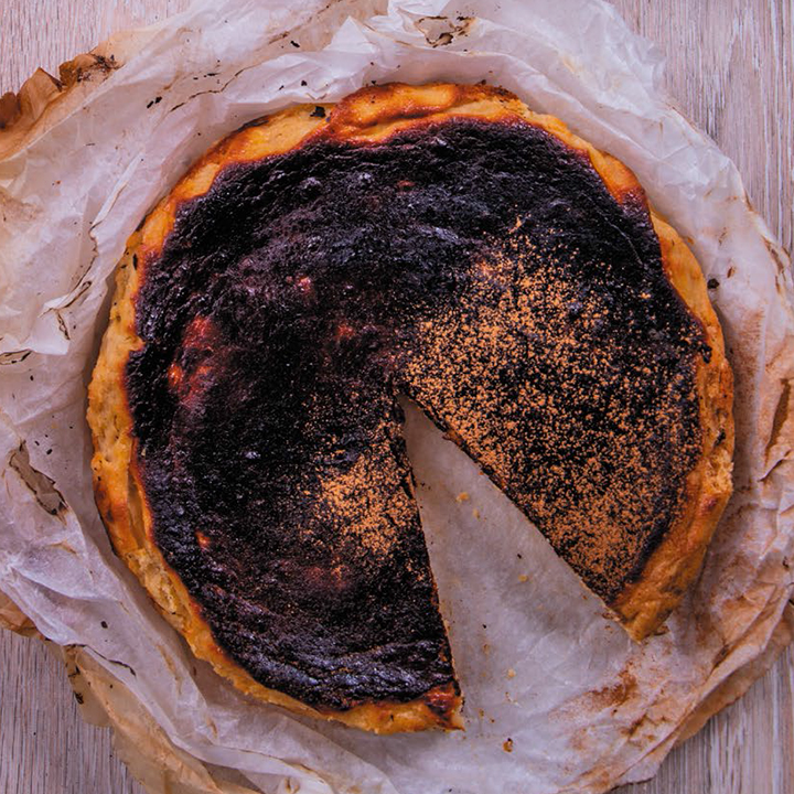 Burnt cheesecake