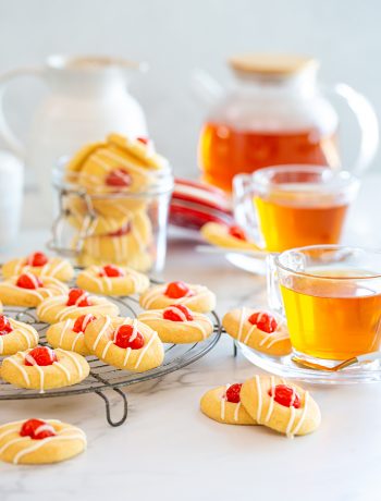 cherry butter biscuits