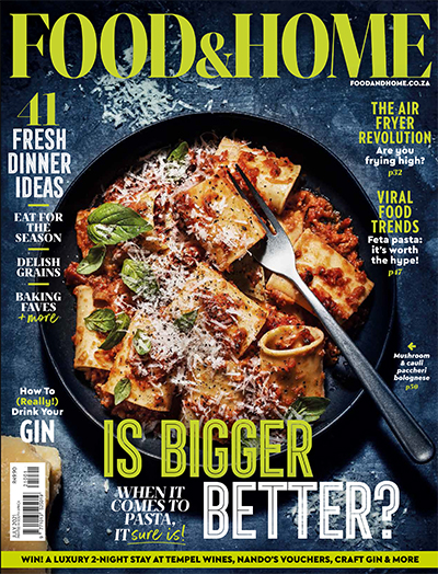 Food & Home July Cover