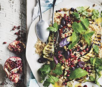 Char-grilled vegetable couscous