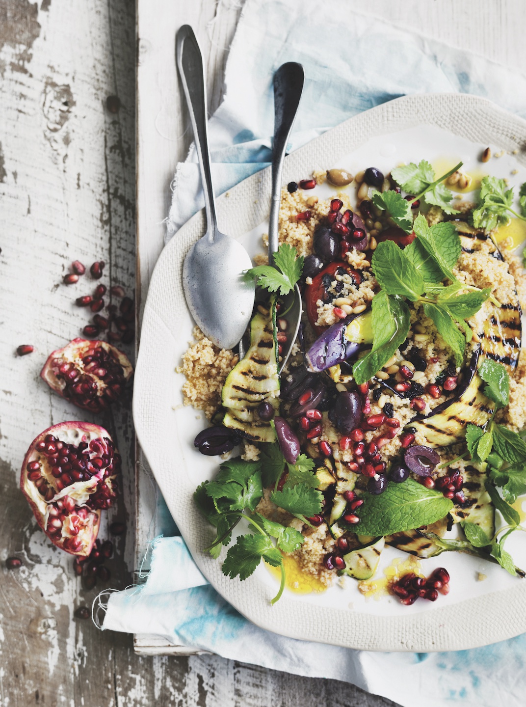 Char-grilled vegetable couscous