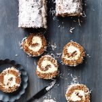 Spiced syrup roll with Ermine frosting