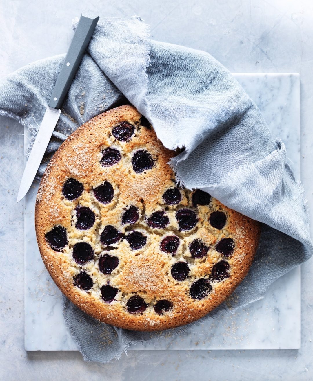 Cherry, almond & brown butter cake Food & Home Magazine