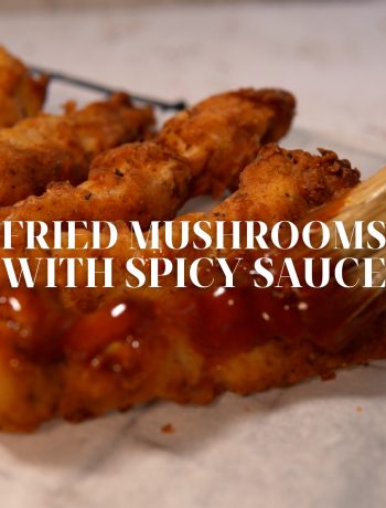 crispy fried mushrooms