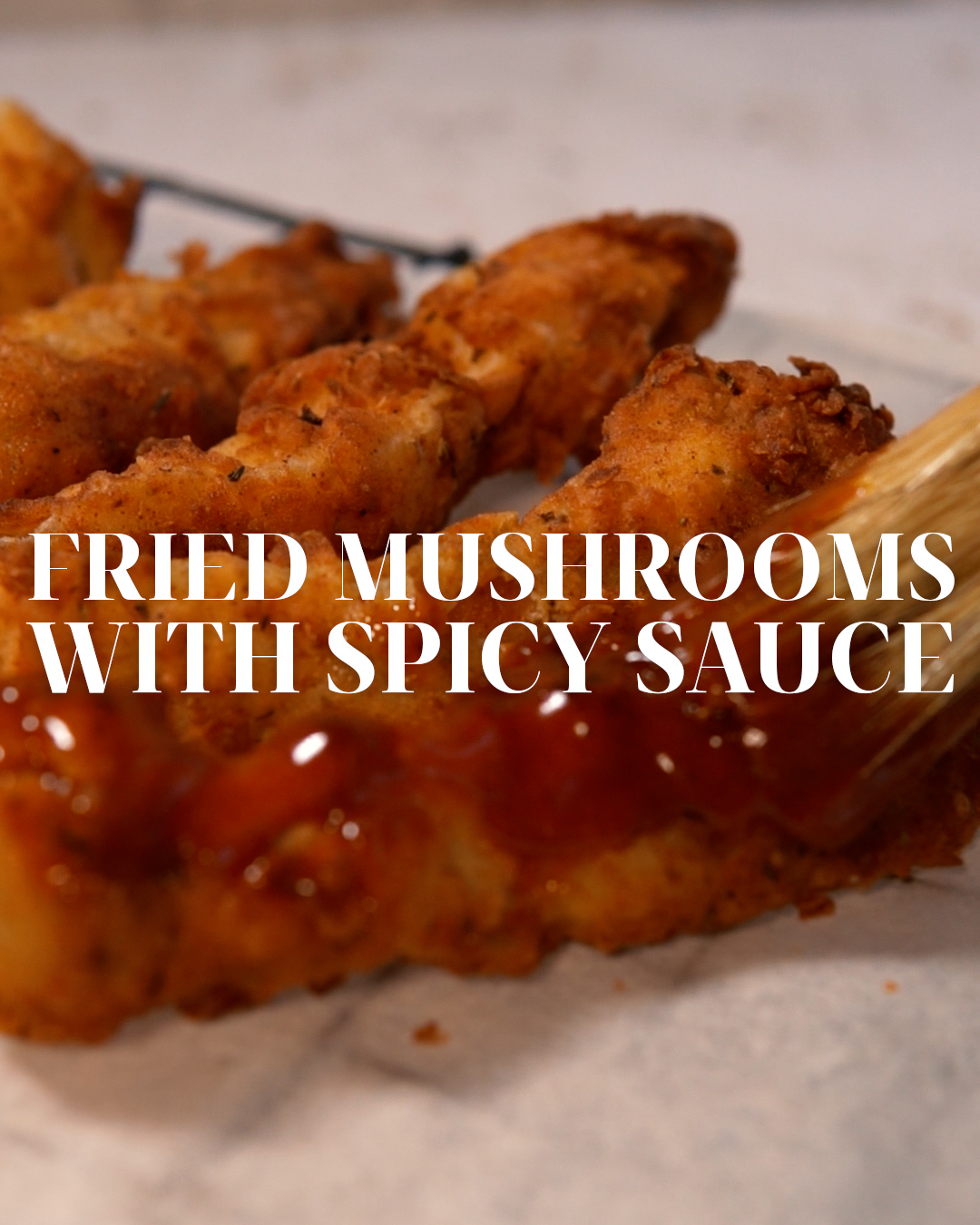 crispy fried mushrooms