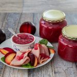 Plum, Apple & Onion Relish