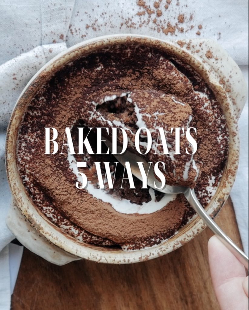 baked oats